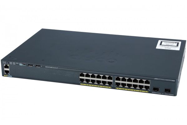 C1-C2960X-24PD-L - Cisco One Catalyst 2960 24-Port 1GbE PoE+ Rack-mountable Network Switch with 2-Port 10GbE SFP+