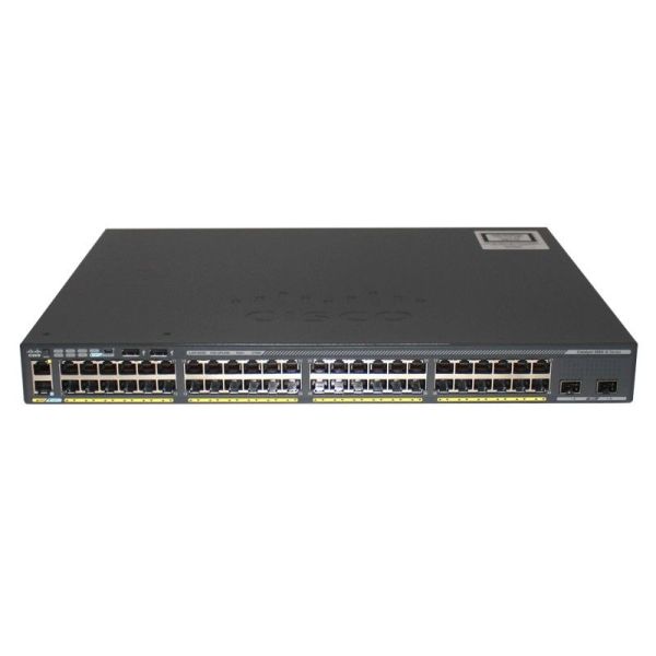 C1-C2960X-48FPD-L - Cisco One Catalyst 2960 48-Port 1GbE PoE+ Rack-mountable Network Switch with 2-Port 10GbE SFP+