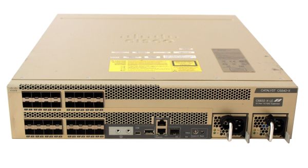 C1-C6832-X-LE - Cisco One Catalyst 6832-X 32-Port 1/10GbE SFP+ Rack-mountable Network Switch