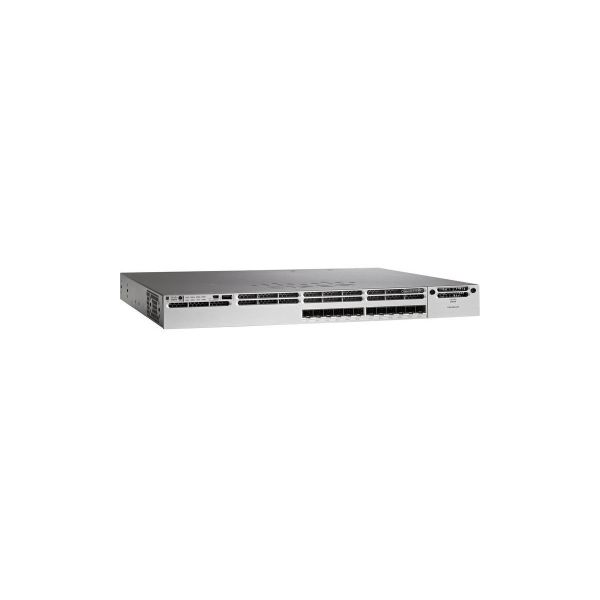 C1-WS3850-12XS-S - Cisco One Catalyst 3850 12-Port 10GbE SFP+ Rack mountable Network Switch