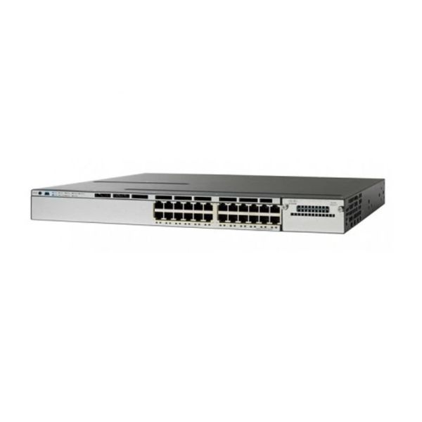 C1-WS3850-24S/K9 - Cisco One Catalyst 3850 24-Port 1GbE RJ-45 Rack mountable Network Switch