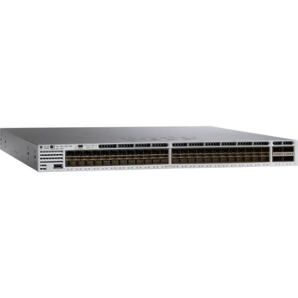 C1-WSC3850-48XS-FS - Cisco One Catalyst 3850 48-Port 1/10GbE SFP+ Rack-mountable Network Switch with 4-Port 40GbE QSFP+