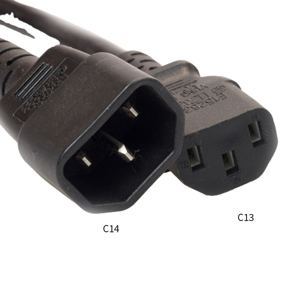 C13 to C14 3FT 18AWG RACK PDU Power Cable