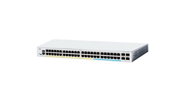 C1300-48P-4X - Cisco Catalyst 1300 Series 48-Ports 10/100/1000BASE-T Ethernet Layer 2 Rack-mountable Managed Network Switch with 4-Ports SFP+