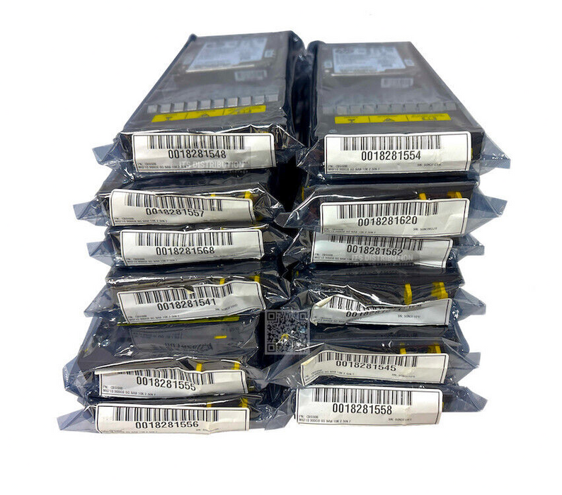 C8R60B I LOT OF 12 HP 3PAR M6710 900GB 6G SAS 10K 2.5IN FE HDD 750782-001