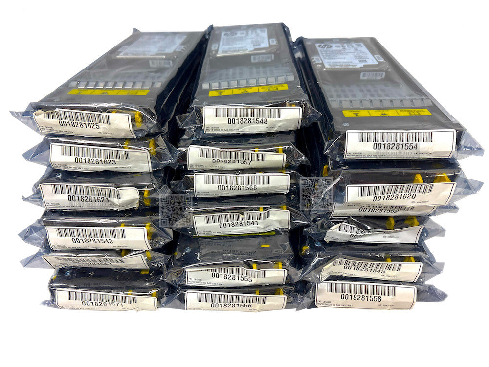 C8R60B I LOT OF 18 HP 3PAR M6710 900GB 6G SAS 10K 2.5IN FE HDD 750782-001