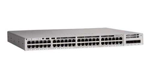 C9200-48T-E - Cisco Catalyst 9200 Series 48-Ports 10/100/1000BASE-T Ethernet Layer 3 Rack-mountable Managed Stackable Switch