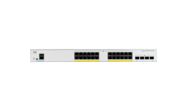 C9200L-24P-4X-E - Cisco Catalyst 9200L 24-Ports 10/100/1000BASE-T PoE+ Layer 3 Rack-mountable Managed Network Switch with 4-Ports SFP+