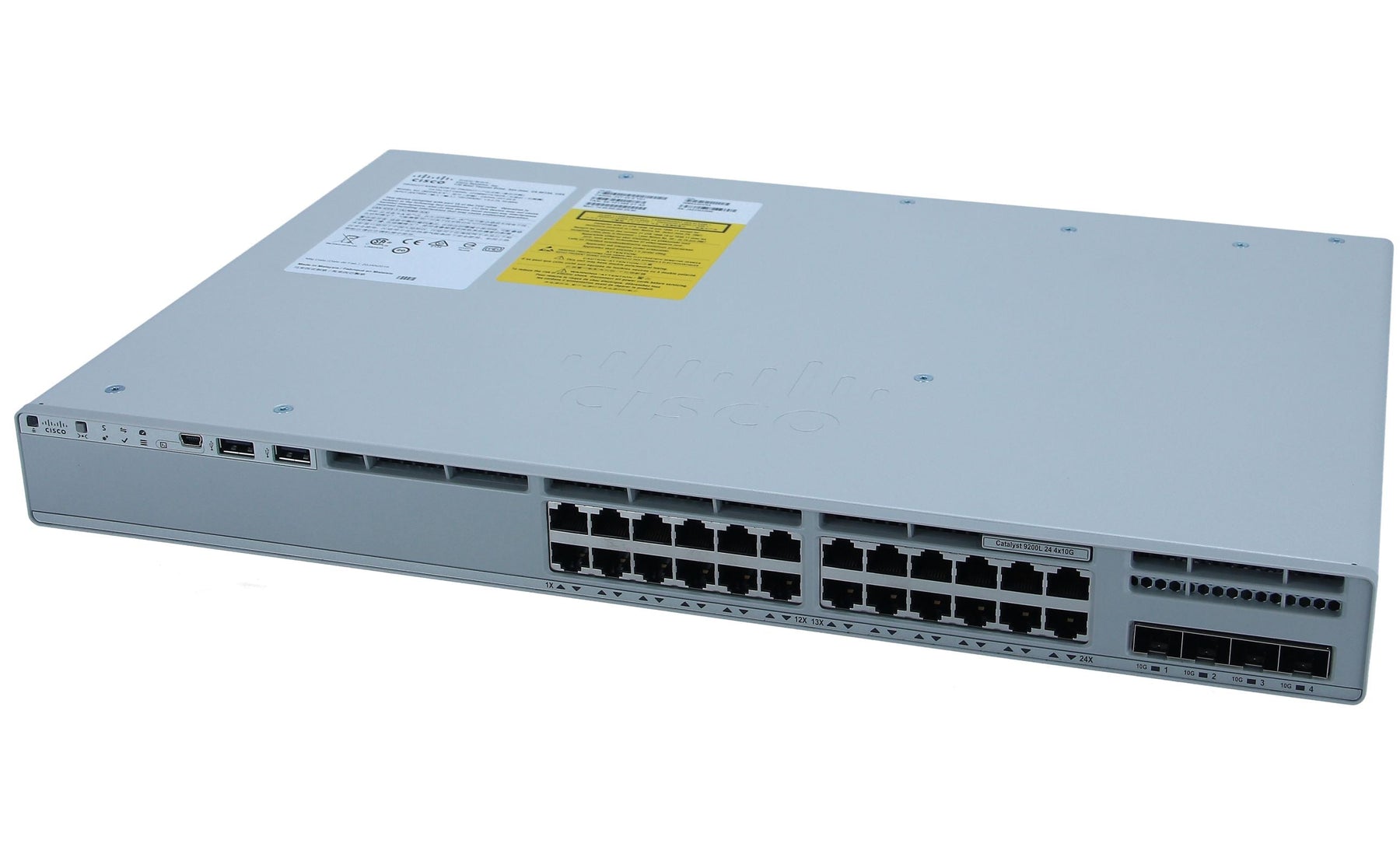 C9200L-24T-4X-E Cisco Catalyst 9200L 24-Port Data 4x10G Network Essentials