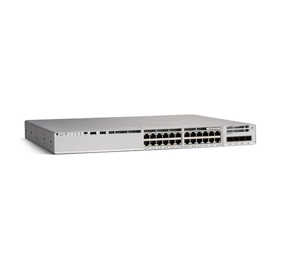 C9200L-24T-4X-EDU - Cisco Catalyst 9200L 24-Ports 10/100/1000BASE-T Ethernet Rack-mountable Network Switch with 4-Ports SFP+