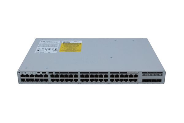 C9200L-48P-4X - Cisco Catalyst 9200 48-Ports 10/100/1000BASE-T PoE+ Layer 3 Rack-Mountable Managed Network Switch with 4-Ports SFP+