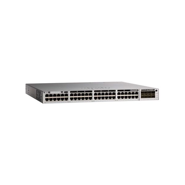 C9200L-48PL-4G-E - Cisco Catalyst 9200 Series 48-Ports 10/100/1000BASE-T PoE+ Layer 3 Rack-mountable Managed Network Switch with 4-Ports SFP
