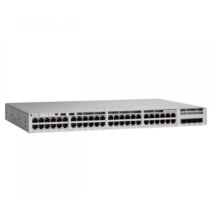 C9200L-48PL-4X-E - Cisco Catalyst 9200 Series Switch with 48 ports gigabit ethernet, Partial PoE+, 4x 10 gigabit SFP fixed uplink, Network Essentials license