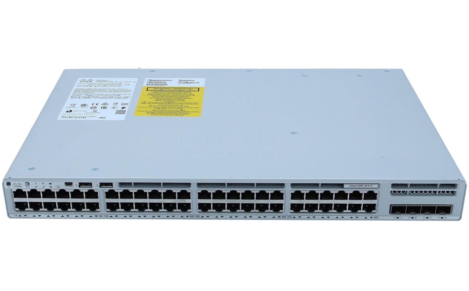 C9200L-48T-4G-A - Cisco Catalyst 9200L 48-Port Data Only 4x1G Network Advantage