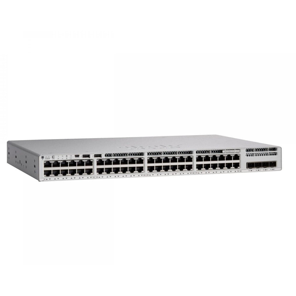 C9200L-48T-4G-E - Cisco Catalyst 9200 Series Switch with 48 ports gigabit ethernet, Data Only, 4x 1 gigabit SFP fixed uplink, Network Essentials license