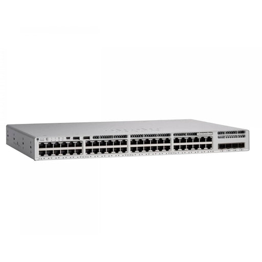 C9200L-48T-4X-E - Cisco Catalyst 9200 Series Switch with 48 ports gigabit ethernet, Data Only, 4x 10 gigabit SFP fixed uplink, Network Essentials license