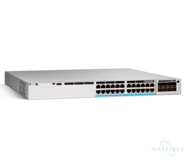 C9300-24H-E - Cisco Catalyst 9300 Series 24-Ports 10/100/1000BASE-T UPoE+ Layer 3 Rack-mountable Managed Network Switch