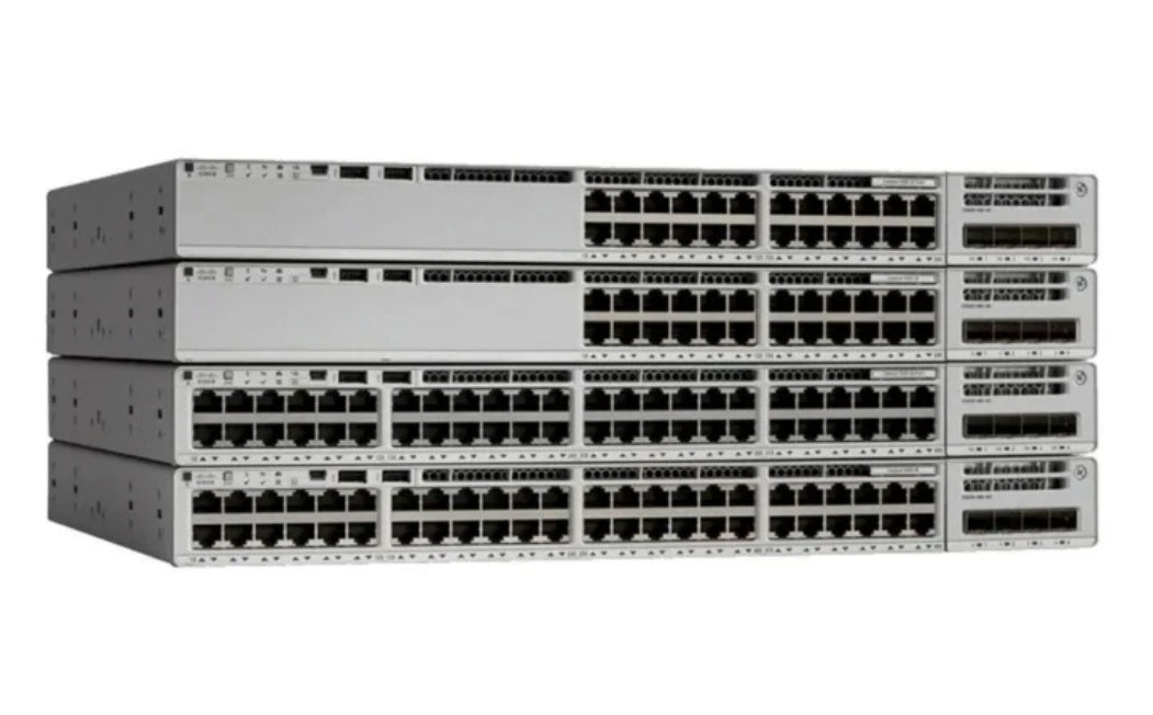 C9300-48P-E, Cisco Catalyst 48 Port Switch, PoE, Refurbished, Original