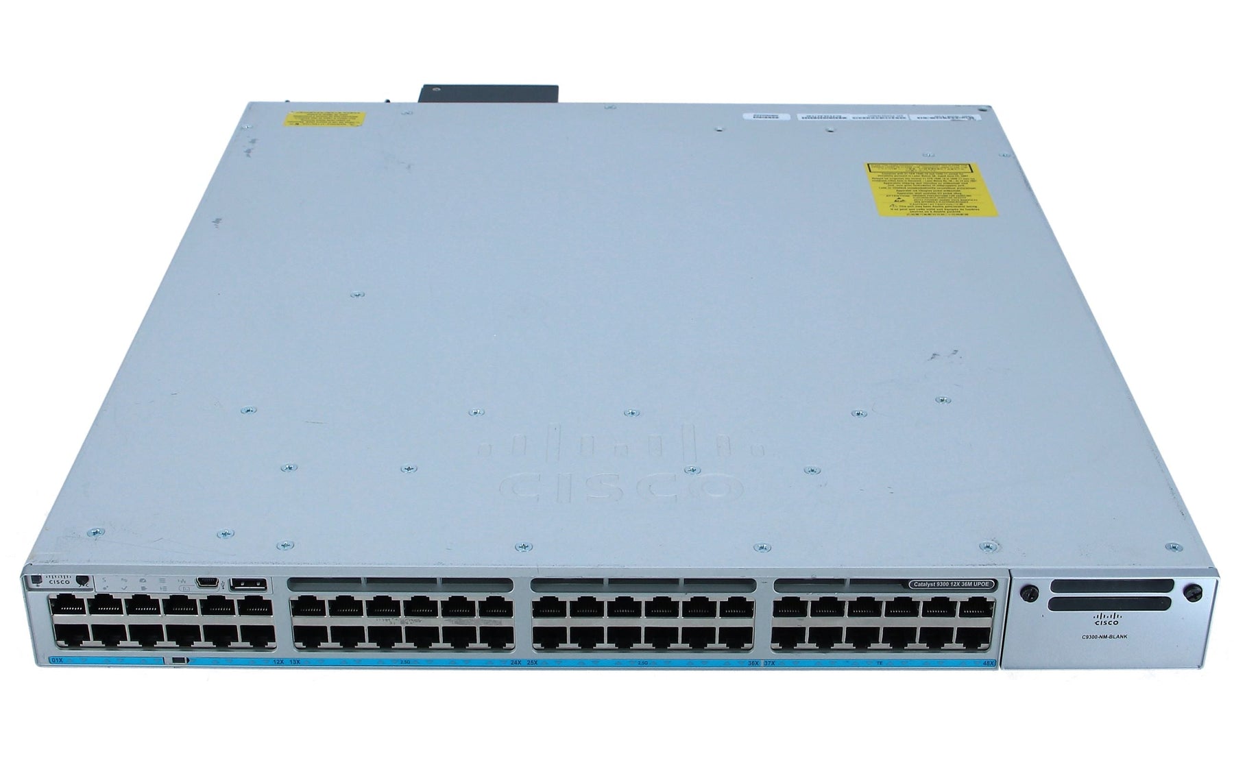 C9300-48UXM-E - Cisco Catalyst 9300 48-Port (12 mGig36 2.5Gbps) Network Essentials