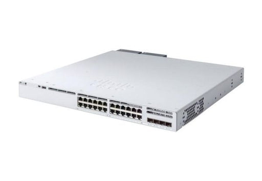 C9300L-24P-4G-E - Cisco Catalyst 9300L 24-Ports 10/100/1000BASE-T PoE+ Layer 3 Rack-mountable Managed Network Switch with 4-Ports SFP