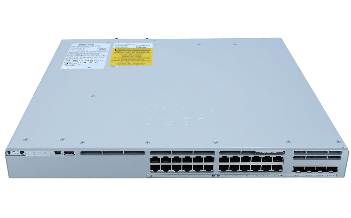 C9300L-24T-4G-A Cisco Catalyst 9300L 24p Data Network Advantage 4x1G Uplink