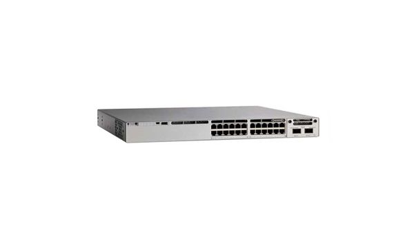C9300L-24UXG-2Q-E - Cisco Catalyst 9300L 24-Ports 1/2.5/5/10GBASE-T UPoE Layer 3 Rack-mountable Managed Network Switch with 2-Ports QSFP