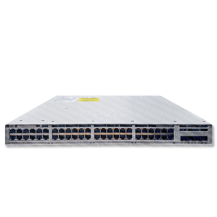 C9300L-48PF-4X-E - Cisco Catalyst 9300 Switch with 48-port 1G copper, fixed 4x10G SFP+ uplinks, full PoE+, and Network Essentials