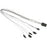 CBL-0294L-02 - SuperMicro Cross-over Ipass to 4 SATA cable 30AWG version of CBL-0294L-01