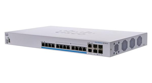 CBS350-12NP-4X-NA - Cisco Business 350 14-Ports 10GBASE-T Ethernet Managed Rack-mountable Network Switch with 4-Ports SFP+