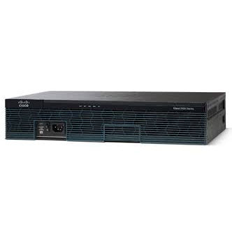 CISCO2911-SEC/K9 Cisco 2911 w/ AC PWR, 3GE, 4EHWICs, 2DSP, 1SM, IP Sec, 256F/512D