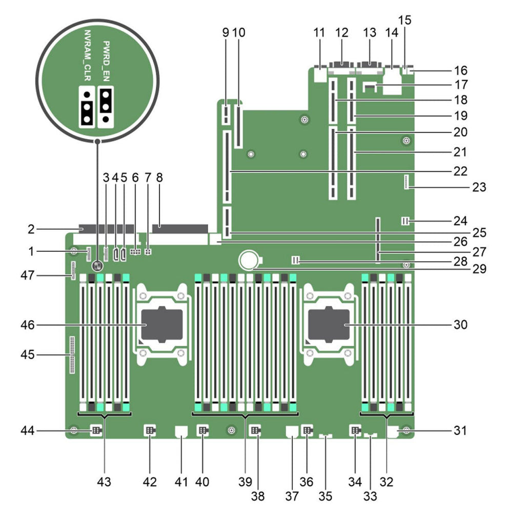 CNCJW — System Board Motherboard | Dell PowerEdge R630