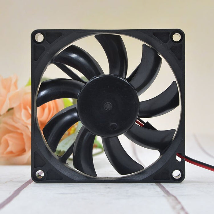 COFAN F-8015H12BII 80x80x15mm 12V DC 0.35A Axial Cooling Fan