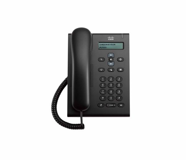 CP-3905= - Cisco 3905 2-Lines Dual-Port Ethernet 2.5-inch LCD Unified SIP Phone