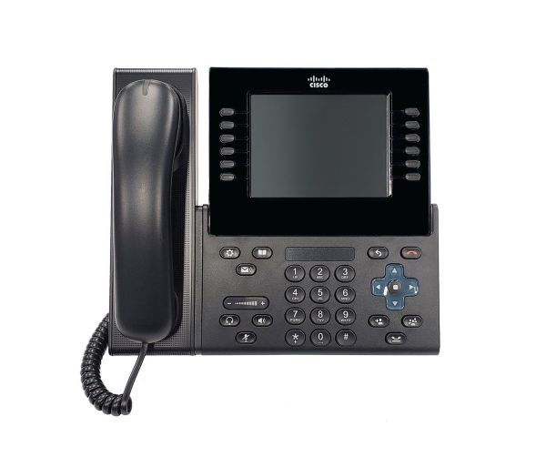 CP-9971-C-K9 - Cisco 9971 6-Lines Dual-Port Ethernet 5.6-inch Color Touch LCD Bluetooth Wi-Fi Video VoIP Phone