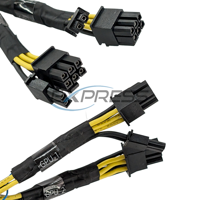 CPH58 — Server GPU Riser 1 Dual 8-Pin Power Cable | Dell PowerEdge R760
