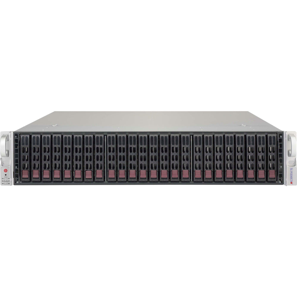 Supermicro SuperChassis CSE-216BE1C-R741JBOD 2U 12Gb/s SAS 24Bay Black Rackmount Drive Enclosure