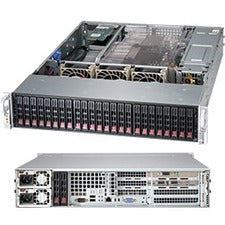 Supermicro SuperChassis CSE-216BE2C-R920WB 2U 24xBay Black Rackmount Server Chassis