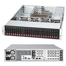 Supermicro SuperChassis CSE-216E26-R1200UB 2U 24xBay Black Rackmount Server Enclosure