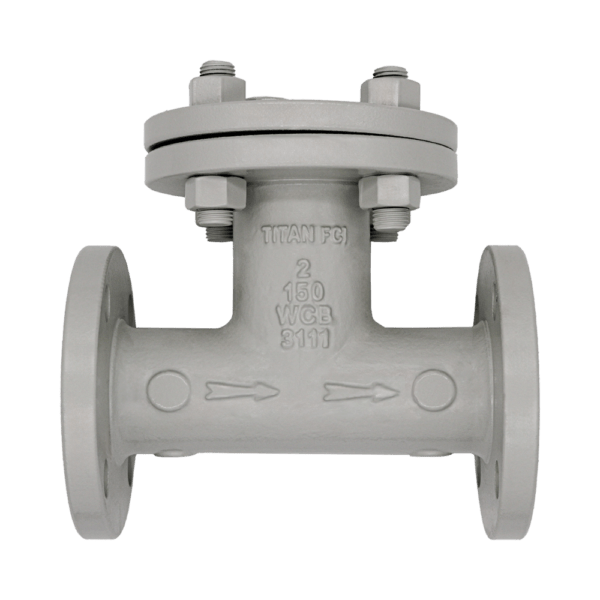 CT21C0600 | CAST TEE STRAINER | CARBON STEEL 6" | Titan