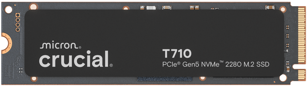 Crucial CT4000T710SSD8 T710 4TB PCIe Gen 5 NVMe M.2 Solid State Drive