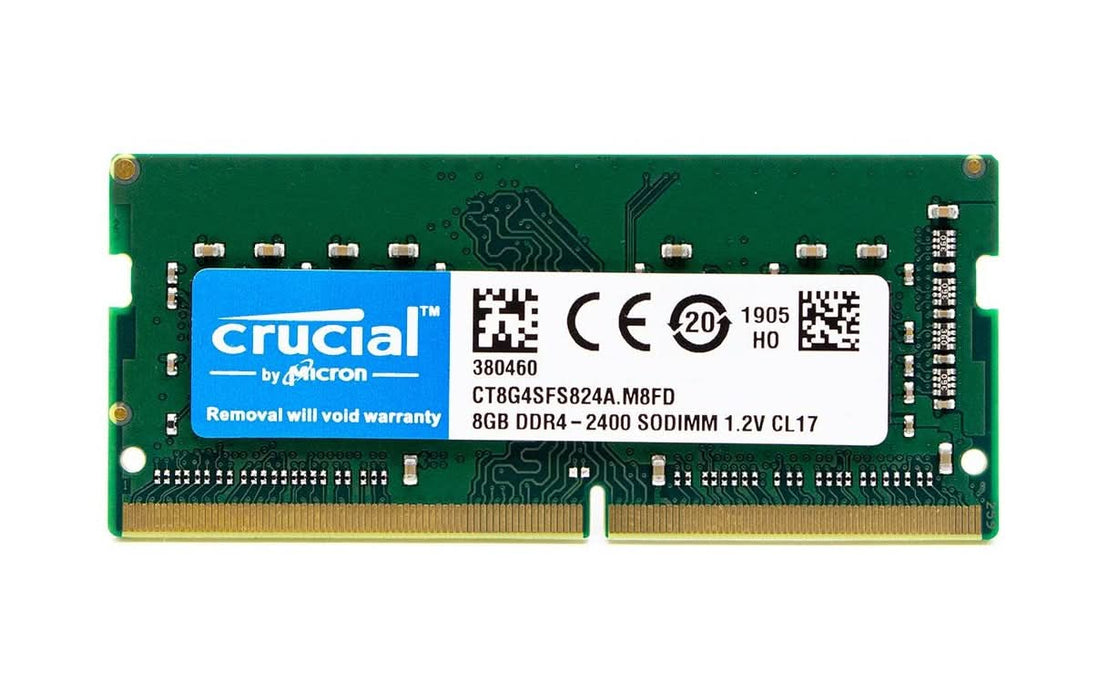 Crucial CT8G4SFS824A.M8FD 8GB DDR4 2400MHz Unbuffered Memory Module