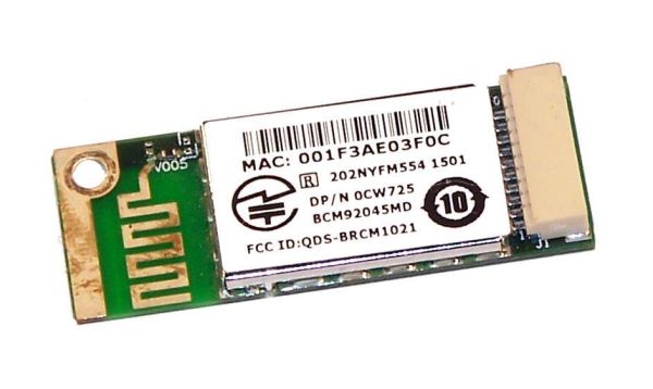 CW725 - Dell Wireless 355 Bluetooth Module - Network adapter - Bluetooth 2.0 EDR