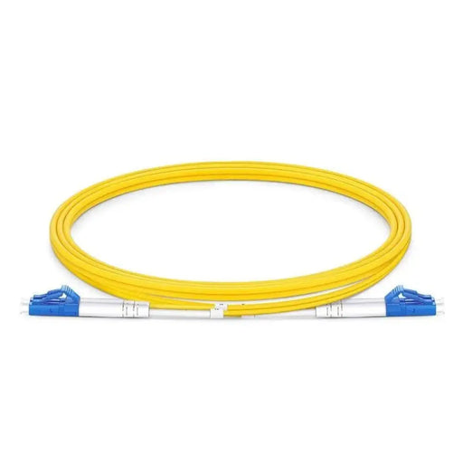 LC to LC Duplex Single Mode Fiber Optic Patch Cable 1M OS2 9/125 - FSD9LCLC2-01 - New