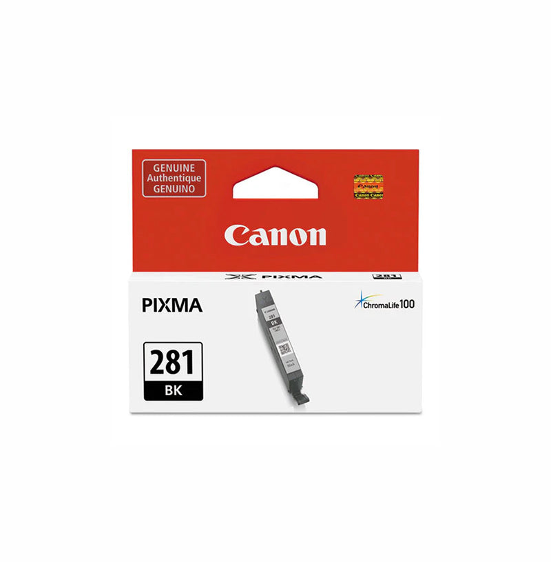 Canon CLI-281 5.6ml Black Ink Tank for PIXMA TR7520 and TR8520 - 2091C001