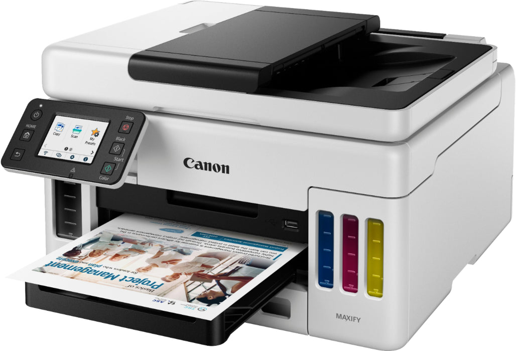 Canon MAXIFY GX6020 350 Sheets 600x1200 dpi 21ppm All-in-One Wireless Supertank Printer - 4470C002