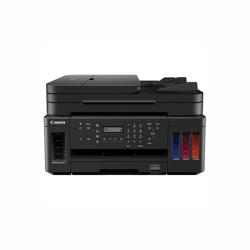 Canon PIXMA G7020 4800 x 1200 dpi 6.8 ppm USB, Wi-Fi Automatic Duplex Printing LCD Display Desktop MegaTank Color InkJet All-in-One Printer - 3114C002