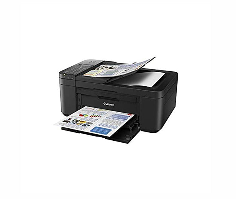 Canon PIXMA TR4522 4800 x 1200 dpi 4.4 ipm USB, Wi-Fi Automatic Duplex Printing LCD Display Desktop Color InkJet All-in-One Printer - 2984C042