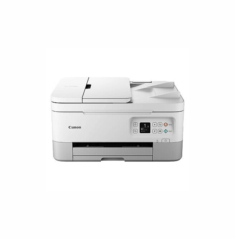 Canon PIXMA TR7020a 4800 x 1200 dpi 13 ipm USB, Wi-Fi Automatic Duplex Printing LCD Display Desktop Color InkJet All-in-One Printer - 4460C072