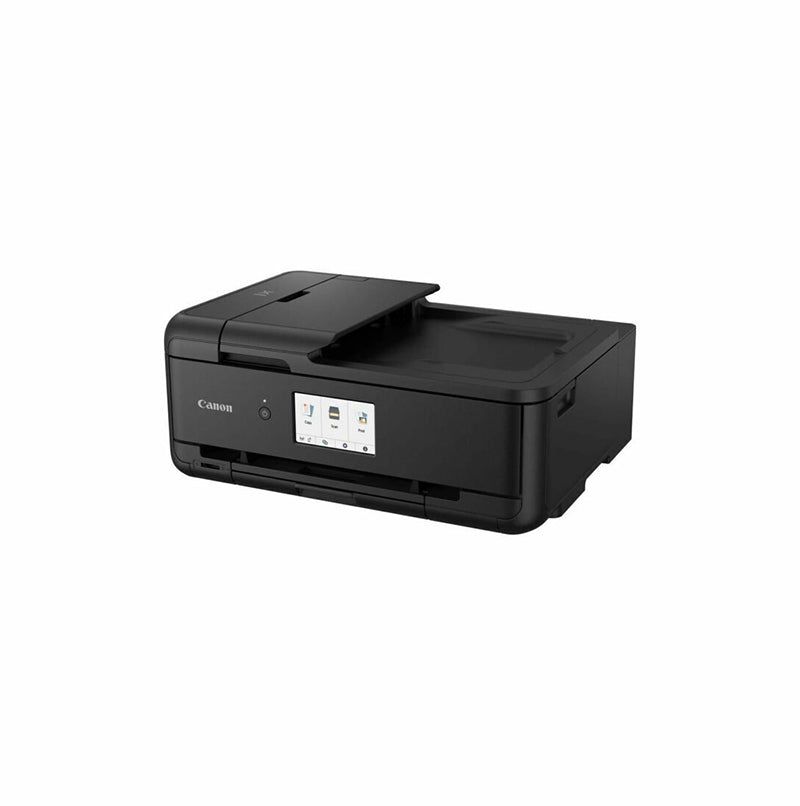 Canon PIXMA TS9520 4800 x 1200 dpi 15 ipm USB, Bluetooth, Ethernet, Wi-Fi Automatic Duplex Printing 4.3-inch Touch Screen LCD Display Desktop Color InkJet All-in-One Printer - 2988C002