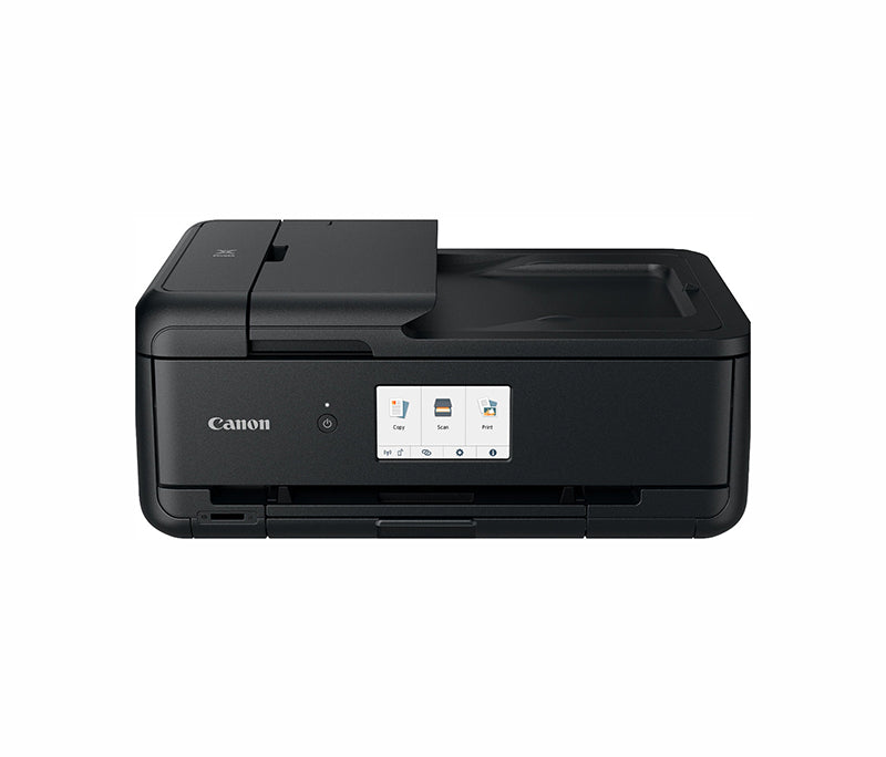 Canon PIXMA TS9520a 4800 x 1200 dpi 10 ipm USB, Ethernet, Wi-Fi Automatic Duplex Printing 4.3-inch Touch Screen LCD Display Desktop Color InkJet All-in-One Printer - 2988C032